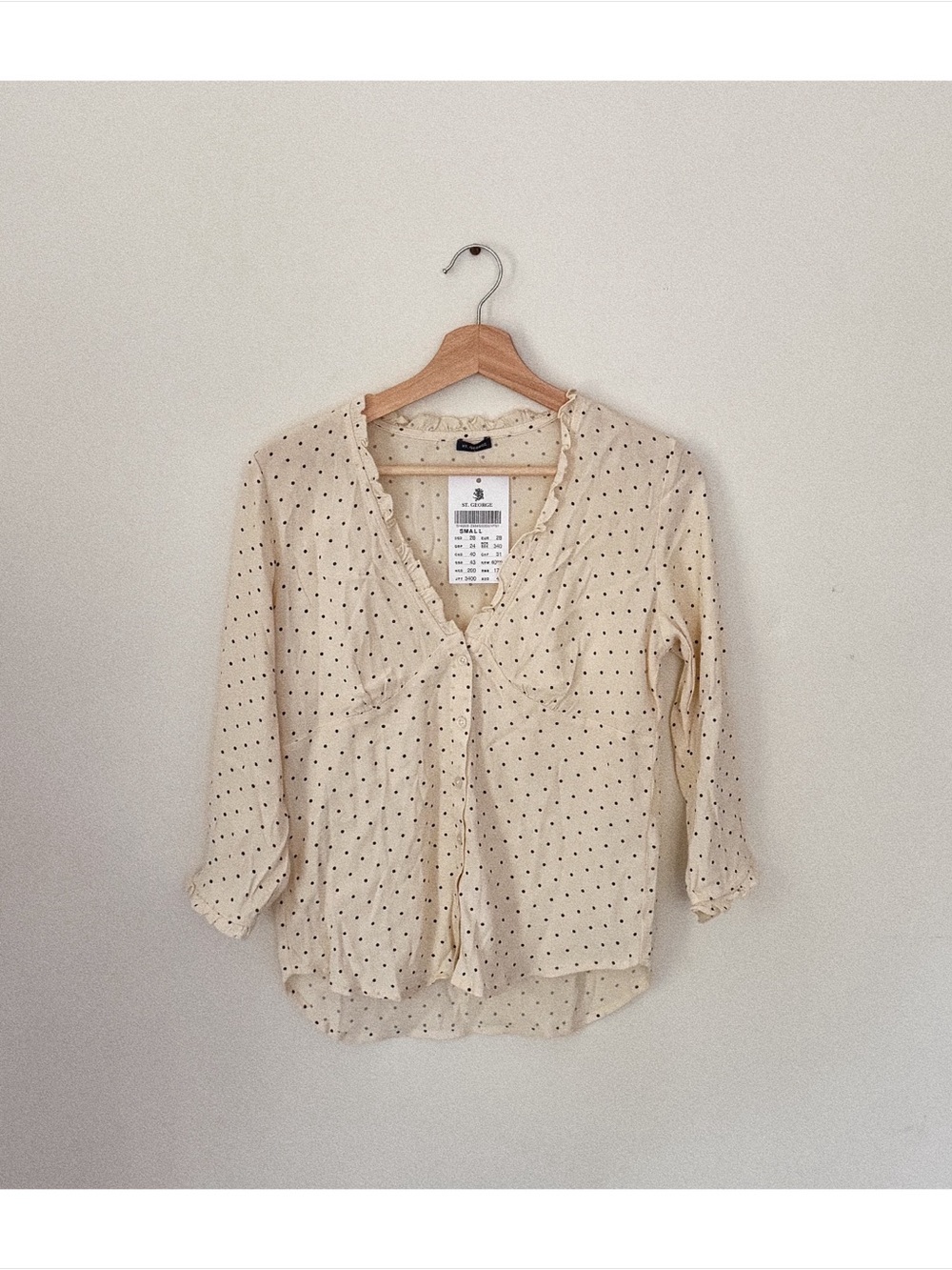 NWT st. george galway top